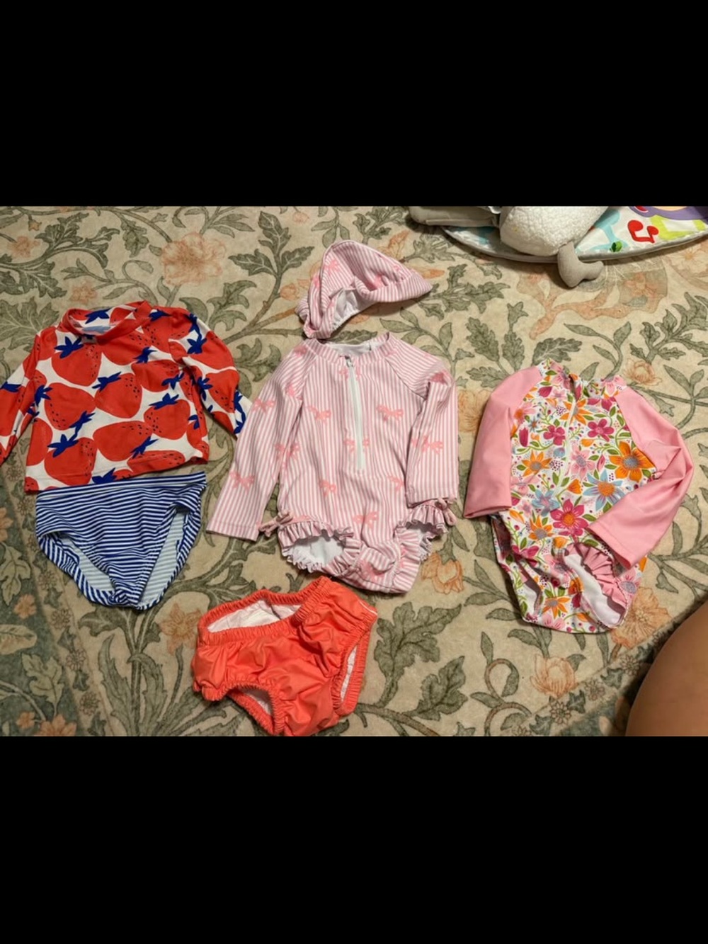Baby girl bathing suits